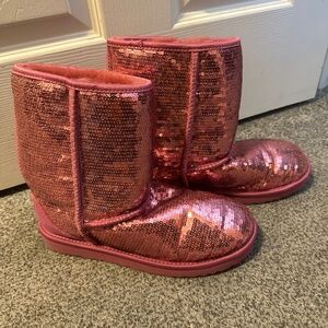Pink Ugg boots